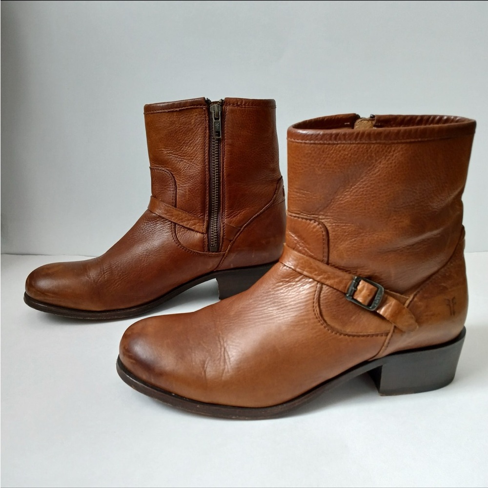 Frye Lynn Short Ankle Boots Womens Size 10